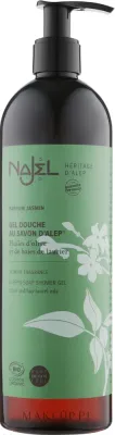 Гель для душа с алеппским мылом Najel Aleppo Soap Shower Gel, Жасмин, оливковое и лавровое масло, 1000 мл