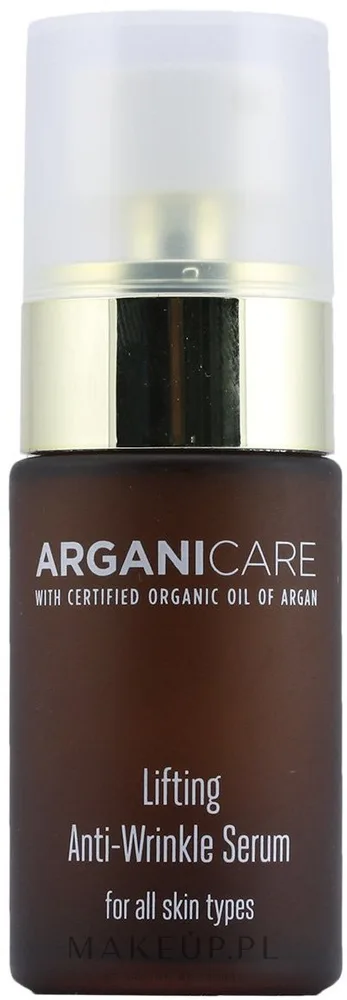 Сыворотка для лица Arganicare Lifting Anti-Wrinkle лифтинг против морщин с аргановым маслом гиалуроновой кислотой и красными водорослями 30 мл