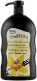 Мыло для душа для волос и тела Ваниль с экстрактом алоэ Naturaphy Hair & Body Wash, 1000 мл — фото 1
