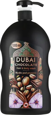 Мыло для душа для волос и тела Шоколад с шафраном Naturaphy Hair & Body Wash, 1000 мл