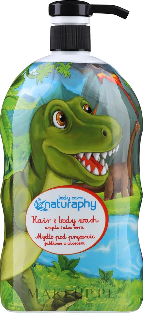 Детское мыло для душа Яблоко с алоэ Naturaphy Hair & Body Wash, 1000 мл