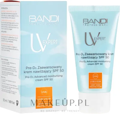 Крем для лица солнцезащитный Bandi Professional UV Expert Advanced SPF50 против морщин 50 мл