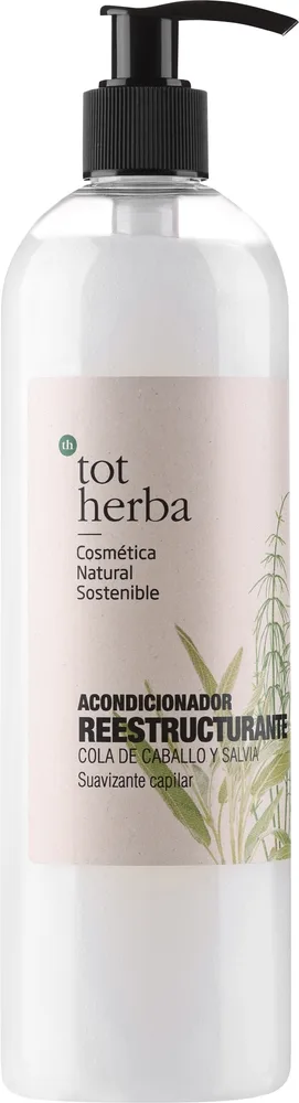 Укрепляющий кондиционер для волос Хвощ полевой и шалфей Tot Herba Horse Tail & Salvia Hair Conditioner, 1000 мл
