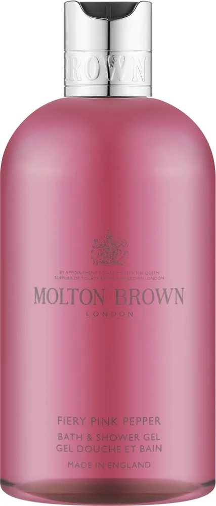 Гель для душа и ванны Molton Brown Fiery Pink Pepper розовый перец, 300 мл