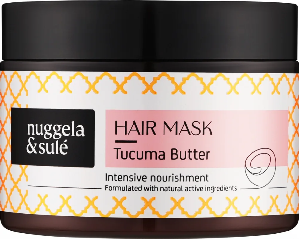 Маска для волос Nuggela & Sulé South Beach питательная, для повреждённых волос, масло тукума и пеки, защита от UV, 250 мл