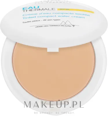 Кремовая основа с термальной водой Uriage Eau Thermale Water Tinted Cream Compact SPF 30, 10 г
