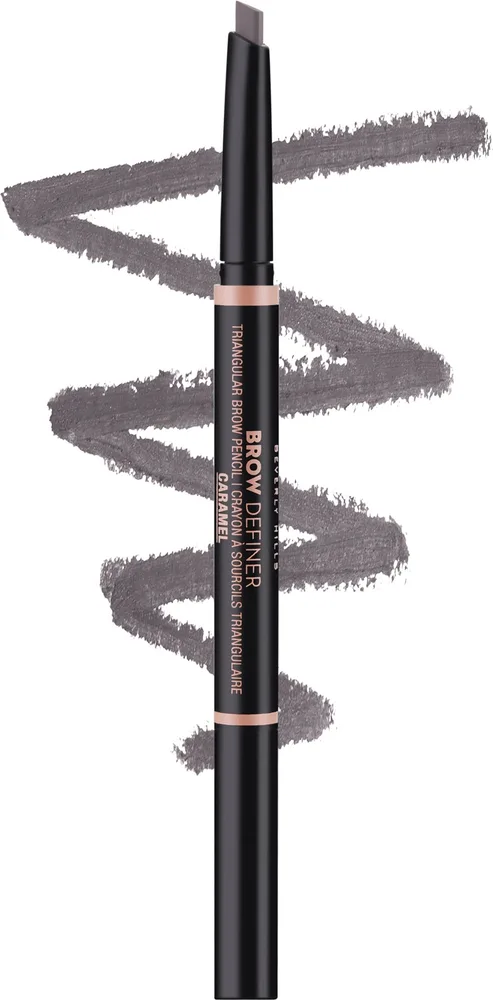 Карандаш для бровей Anastasia Beverly Hills Brow Definer Triangular Brow Pencil двусторонний, со щёточкой, треугольный грифель, 0,2 г, оттенок Granite