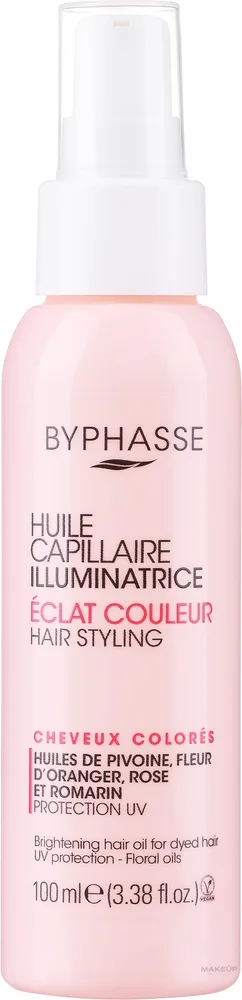 Защитное масло для окрашенных волос Byphasse Color Protect Oil For Dyed Hair