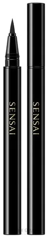 Подводка для глаз Sensai Designing Liquid Eyeliner жидкая, в форме фломастера, стойкая, 0,6 мл, оттенок 01 - Black