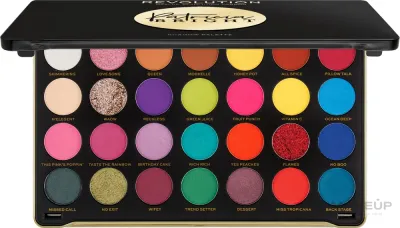 Палетка теней для век Makeup Revolution X Patricia Bright Eyeshadow Palette