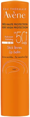 Бальзам для губ Avene Solaire Lip Balm SPF50+ солнцезащитный с термальной водой 3 г