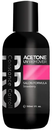 Constance Carroll Aceton UV Remover Strawberry ацетон для снятия гибридного маникюра и типсов 1000 мл