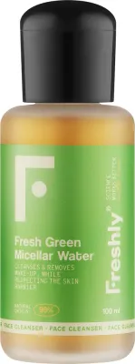 Freshly Cosmetics Fresh Green мицеллярная вода очищающая с зелёным яблоком для лица 150 мл