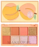 Палетка теней для век I Heart Revolution Mini Tasty Peach Eyeshadow Palette — фото 1