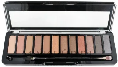 Палетка теней для век Delia Cosmetics Color Master Ideal Nude 12 оттенков