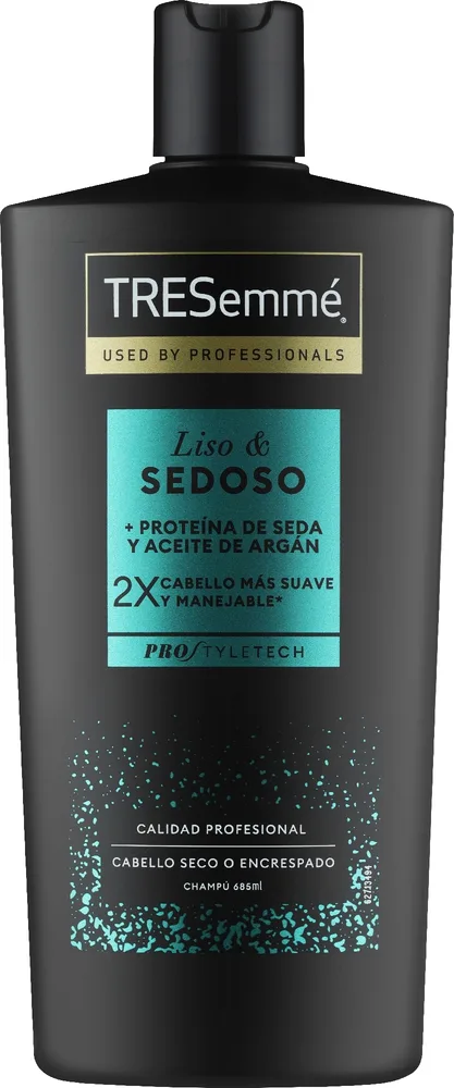 Шампунь TRESemmé Smooth & Silk разглаживающий с шёлком и арганой 685 мл