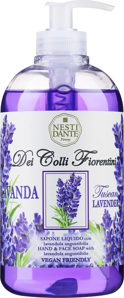 Гель для душа Nesti Dante Dei Colli Fiorentini Tuscan Lavender с экстрактом лаванды, 300 мл, 500 мл
