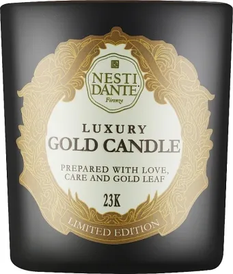 Ароматическая свеча Nesti Dante 60th Anniversary Gold, 160 г