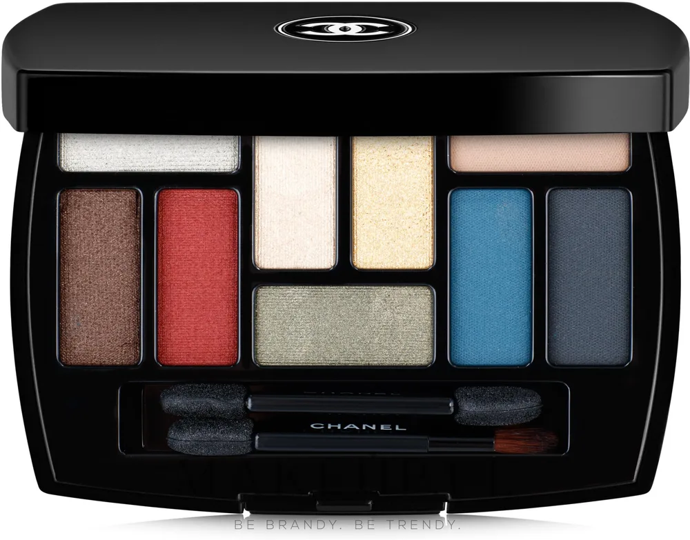 Палетка теней для век Chanel Les 9 Ombres Quintessence 9 оттенков, матовые и металлические текстуры, 6,3 г
