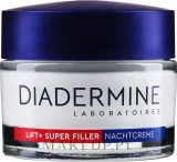 Крем для лица Diadermine Lift+ Super Filler Hyaluron гиалуроновый ночной против морщин 50 мл — фото 1
