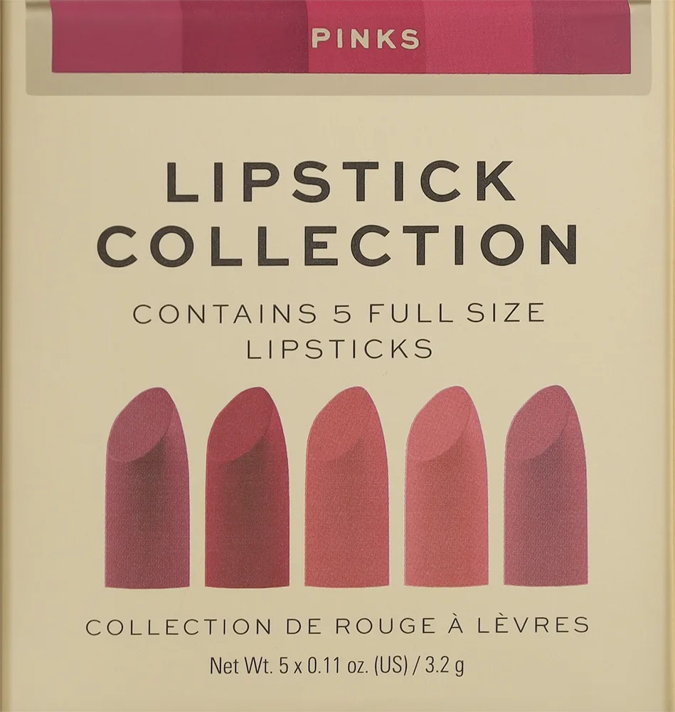 Набор помад для губ Revolution Pro 5 Lipstick Pinks