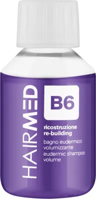 Шампунь Hairmed Vulumizzante B6 для объёма волос с кератином и коллагеном 100 мл