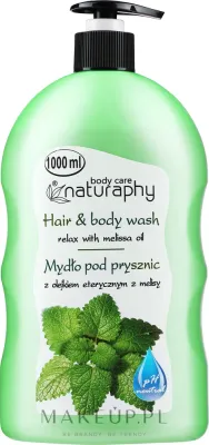 Мыло для душа с эфирным маслом мелиссы Naturaphy Hair & Body Wash With Melissa Oil, 1000 мл