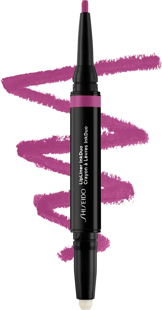 Контурный карандаш для губ Shiseido Lip Liner InkDuo, оттенок 10 - Violet