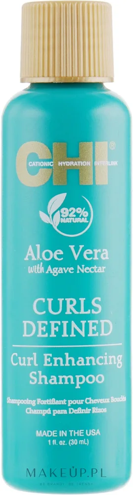 Шампунь CHI Aloe Vera Curl Enhancing для четких кудрей с алоэ и жожоба