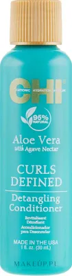 Разглаживающий кондиционер для кудрявых волос с алоэ вера CHI Aloe Vera Detangling Conditioner, 340 мл