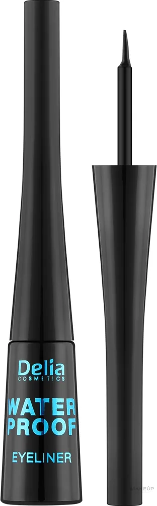 Подводка для глаз Delia Waterproof Shape Master, оттенок Black