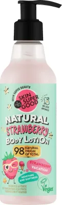 Натуральный бальзам для тела Клубника Planeta Organica Skin Super Good Strawberry Vacation Natural Body Lotion