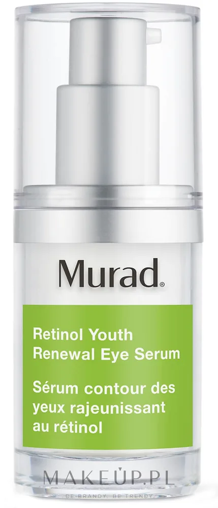 Сыворотка для области вокруг глаз Murad Resurgence Retinol Youth Renewal с ретинолом и аминокислотами дрожжей для зрелой кожи 15 мл