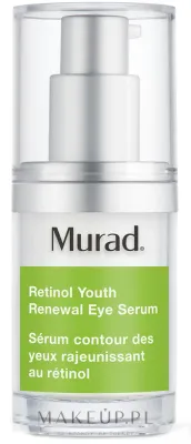 Сыворотка для области вокруг глаз Murad Resurgence Retinol Youth Renewal с ретинолом и аминокислотами дрожжей для зрелой кожи 15 мл