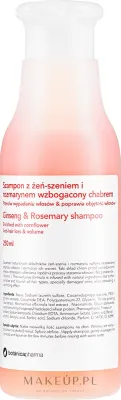 Шампунь Botanicapharma Ginseng & Rosemary с женьшенем, розмарином и ниацинамидом 250 мл