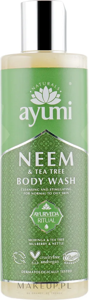 Гель для душа Neem и чайное дерево Ayumi Neem & Tea Tree Body Wash, 250 мл