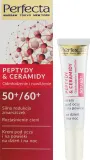 Крем для кожи вокруг глаз и век Perfecta Peptydy & Ceramidy Cream 50+/60+ осветляющий, с кофеином и церамидами, 15 мл — фото 2