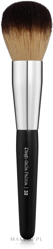 Кисть для пудры Diego Dalla Palma Flat Powder Brush 32 круглая с синтетическим ворсом