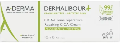 Крем для лица и тела A-Derma Dermalibour+ Repairing CICA-Cream восстанавливающий с овсом 50 мл или