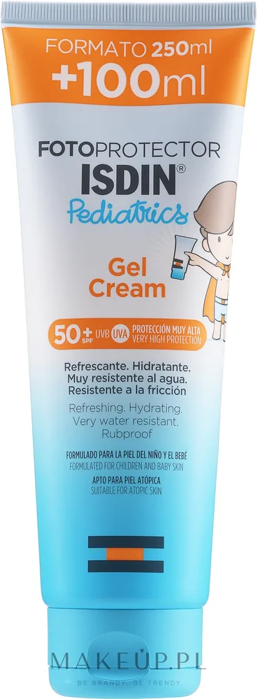 Солнцезащитный крем-гель для детей Isdin Fotoprotector Pediatrics Extrem SPF50+ водостойкий 250 мл