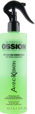 Двухфазный кондиционер для волос с аминокислотами и кератином Morfose Ossion Amino Keratin Two Phase Hair Conditioner, 400 мл