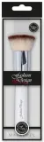 Кисть для тональной основы Top Choice Fashion Design White Line 37191 со скошенным ворсом — фото 1