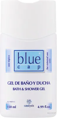 Гель для душа и ванны Catalysis Blue Cap с церамидами для кожи, склонной к псориазу и экземе, 400 мл