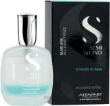 Двухфазная разглаживающая сыворотка для волос Alfaparf Semi Di Lino Sublime Cristalli di Seta, 45 мл — фото 2