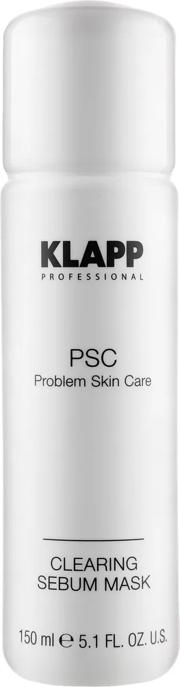 Отшелушивающая маска для жирной и проблемной кожи Klapp PSC Clearing Sebum Mask, 150 мл