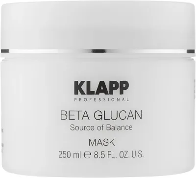 Успокаивающая крем-маска для чувствительной кожи Klapp Beta Glucan Mask, 250 мл