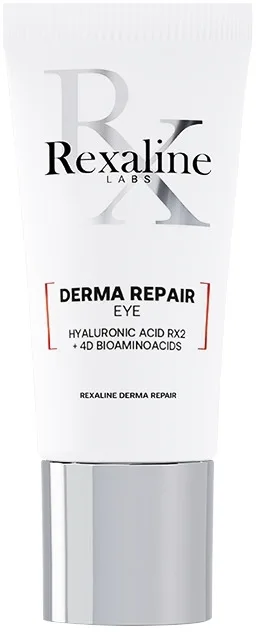 Крем для кожи вокруг глаз Rexaline Derma Eye Contour Cream укрепляющий, с кофеином и пептидами, 15 мл