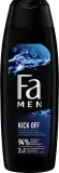 Гель для душа и волос для мужчин 2 в 1 Fa Men Kick Off Aqua Mint Scent, 400 мл — фото 1