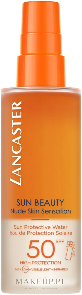 Мист солнцезащитный для тела Lancaster Sun Protective Water SPF 50 водная текстура с маслом бурити 150 мл