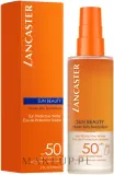 Мист солнцезащитный для тела Lancaster Sun Protective Water SPF 50 водная текстура с маслом бурити 150 мл — фото 2